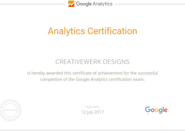 Google certification